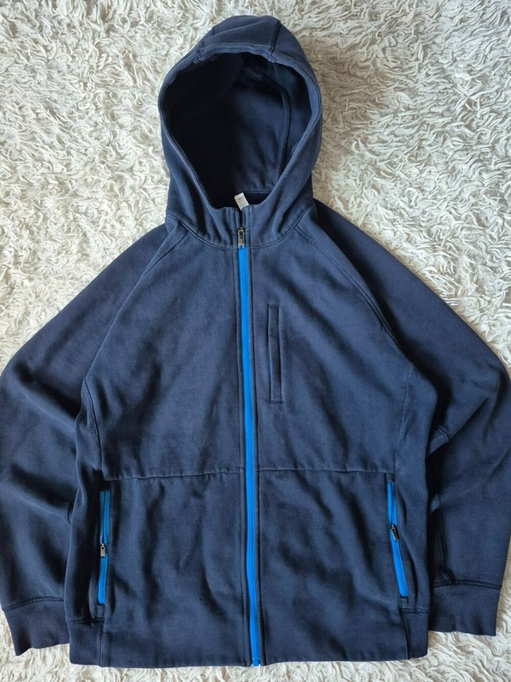 Lululemon Women's Full Zip Hoodie Jacket – Size XL – Navy Blue